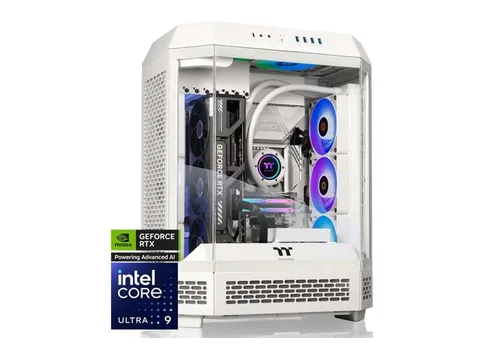 Thermaltake Reactor u2880S Gaming Desktop (Intel Core Ultra 9 285K, ToughRam 32GB DDR5 6400MT/s RGB Memory, NVIDIA GeForce RTX 5080, 2TB NVMe M.2,...