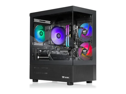 Thermaltake Gaming Desktop PC V17B-B650-560-LCS AMD Ryzen 5 7600X 32GB DDR5 1TB NVMe SSD GeForce RTX 5060 Windows 11 Home