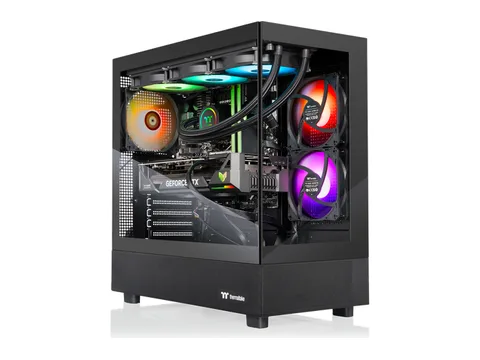 Thermaltake LCGS View 9870T-270 Gaming Desktop (AMD Ryzen 7 9800X3D, ToughRam 32GB DDR5 6400MT/s RGB Memory, NVIDIA GeForce RTX 5070 Ti, 2TB NVMe...