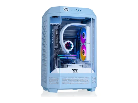 Thermaltake LCGS Reactor 7870H Gaming Desktop (AMD Ryzen 7 7800X3D, 32GB 6000MT/s DDR5 RGB Memory, NVIDIA GeForce RTX 5070, 2TB NVMe M.2, WiFi,...