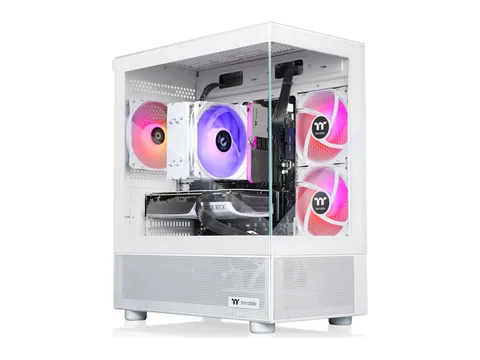 Thermaltake Gaming Desktop PC V17S-B650-560-LCS AMD Ryzen 7 8700F 16GB DDR5 1TB NVMe SSD GeForce RTX 5060 Windows 11 Home
