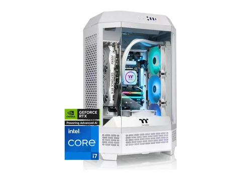 Thermaltake LCGS Reactor i1470TS Gaming Desktop (Intel Core i7-14700KF, 32GB 6400MT/s DDR5 RGB Memory, NVIDIA GeForce RTX 5070 Ti, 2TB NVMe M.2,...