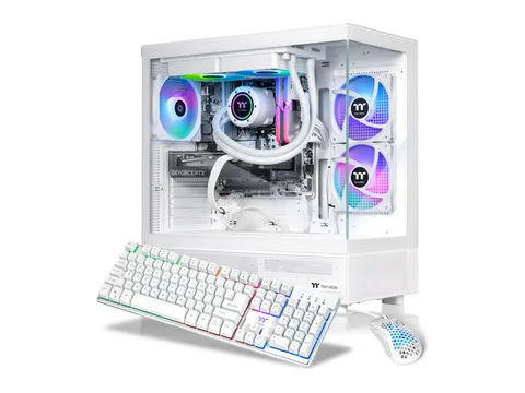 Thermaltake Gaming Desktop PC V27S-B85K-56T-LCS AMD Ryzen 7 7800X3D 32GB DDR5 1TB NVMe SSD GeForce RTX 5060 Ti Windows 11 Home