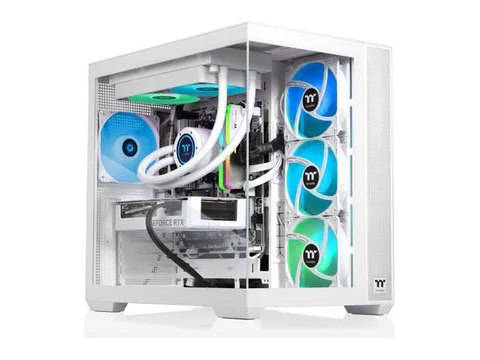 Thermaltake Gaming Desktop PC V38S-B650-580-LCS AMD Ryzen 7 7800X3D 32GB DDR5 1TB SSD GeForce RTX 5080 Windows 11 Home