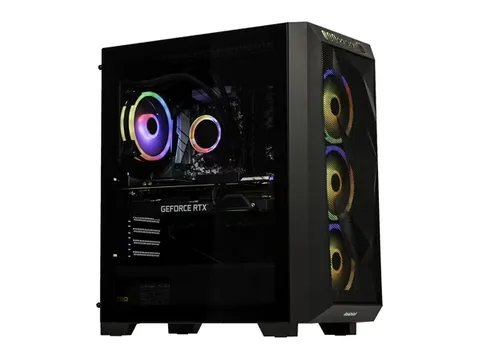 Velztorm Pilum Custom Built Gaming Desktop PC (AMD Ryzen 7 - 3700X 8-Core, 16GB RAM, 512GB m.2 SATA SSD + 1TB HDD (3.5), NVIDIA GeForce GTX 1050 Ti, Wifi, 1xUSB 3.1, 5xUSB 3.0, 1xHDMI, Win 10 Pro)